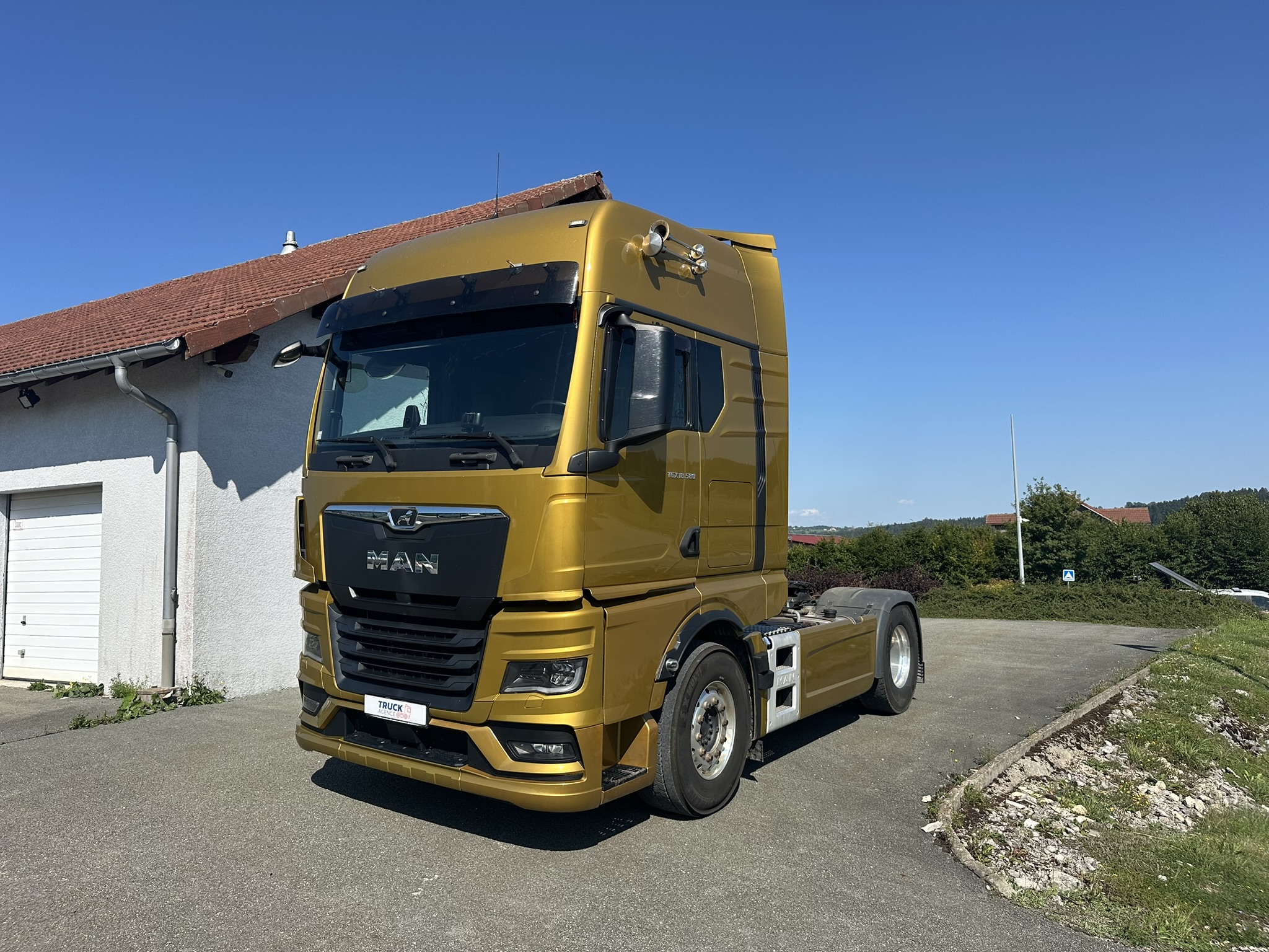 Vehicule MAN Tracteur TGX 18.580 4×2 LLS Kit hydraulique