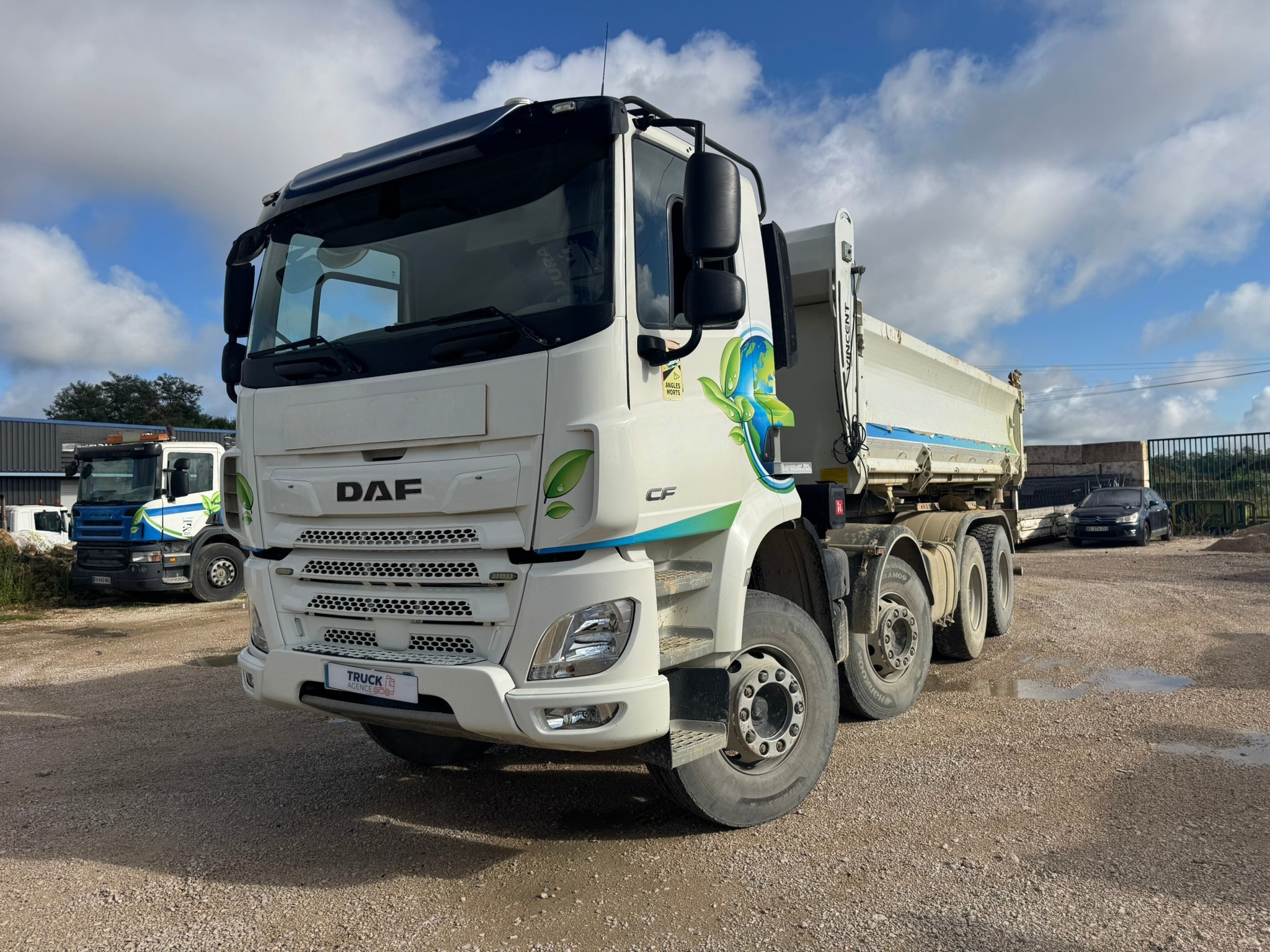 Vehicule DAF CF 480 8×4 / BI-BENNE VINCENT