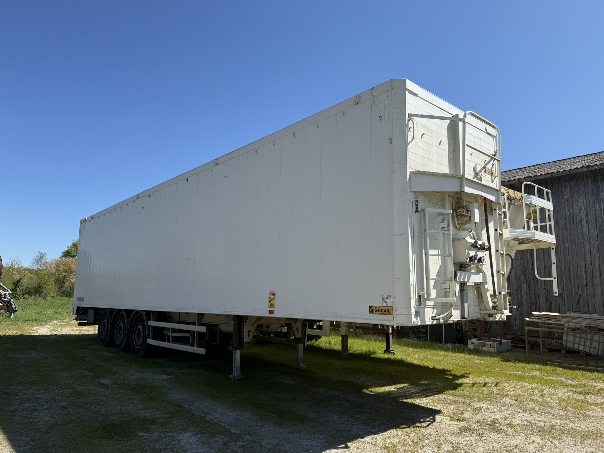 Vehicule SEMI-REMORQUE SAMRO SOCARI ST3 310