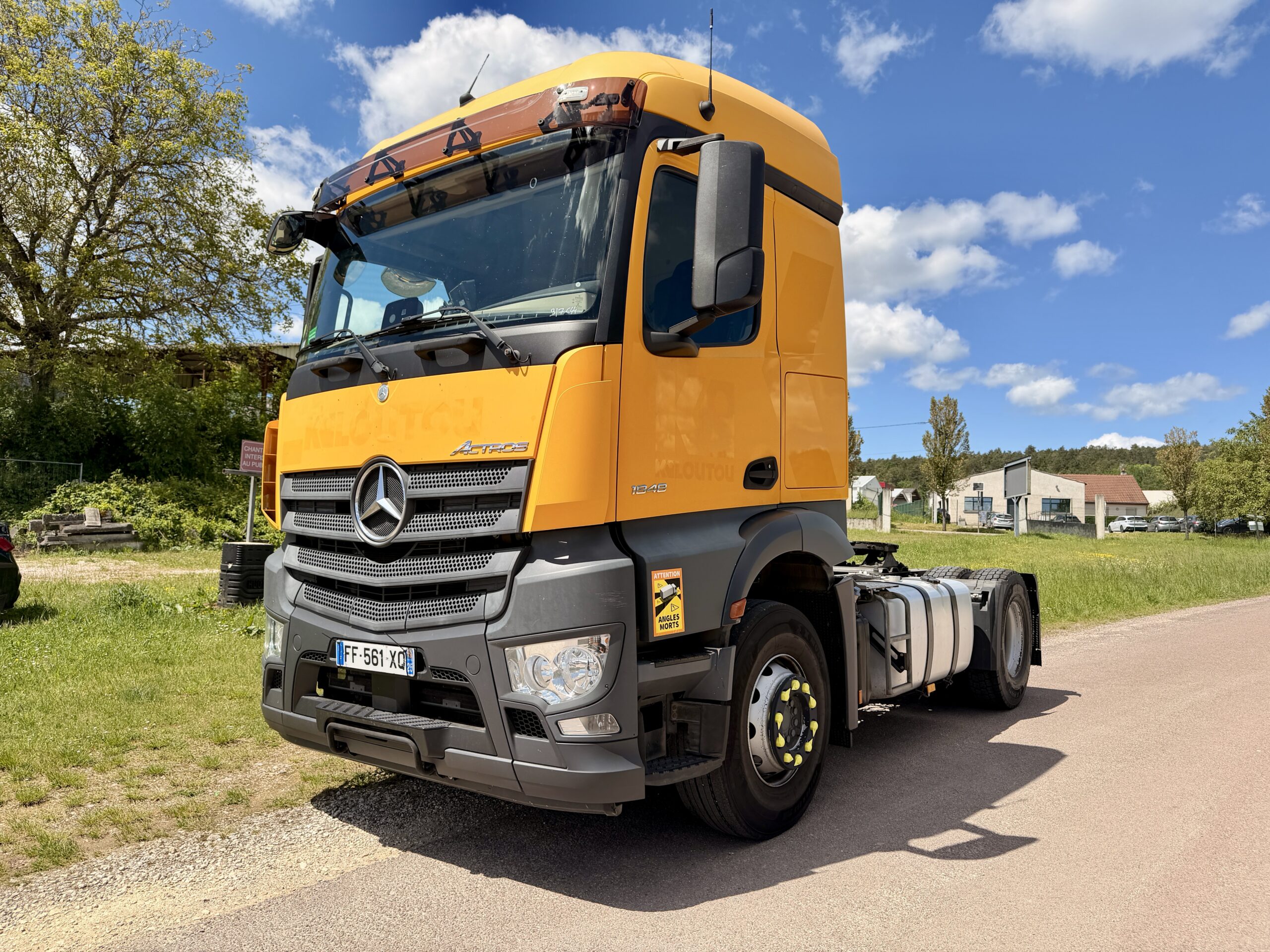 Vehicule MERCEDES Actros 1848 (Prédisposition kit hydraulique : Montage possible)