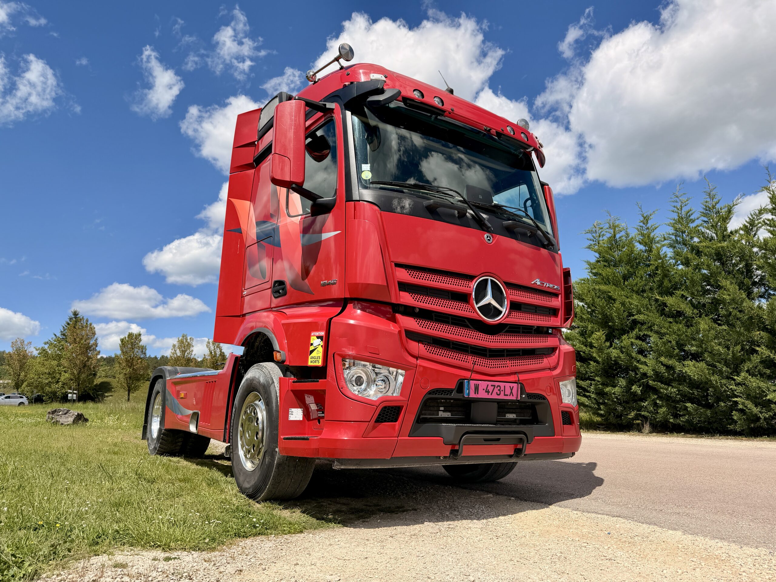 Vehicule MERCEDES Actros 1846 Kit hydraulique Benne