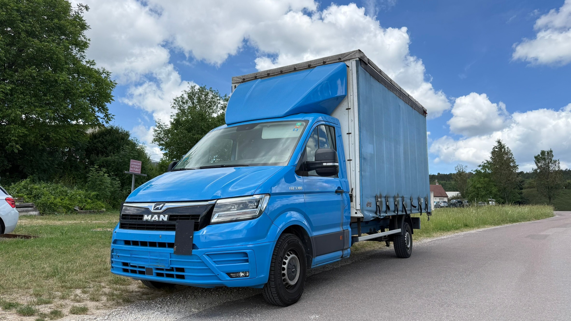 Vehicule MAN TGE 3.180 PLSC