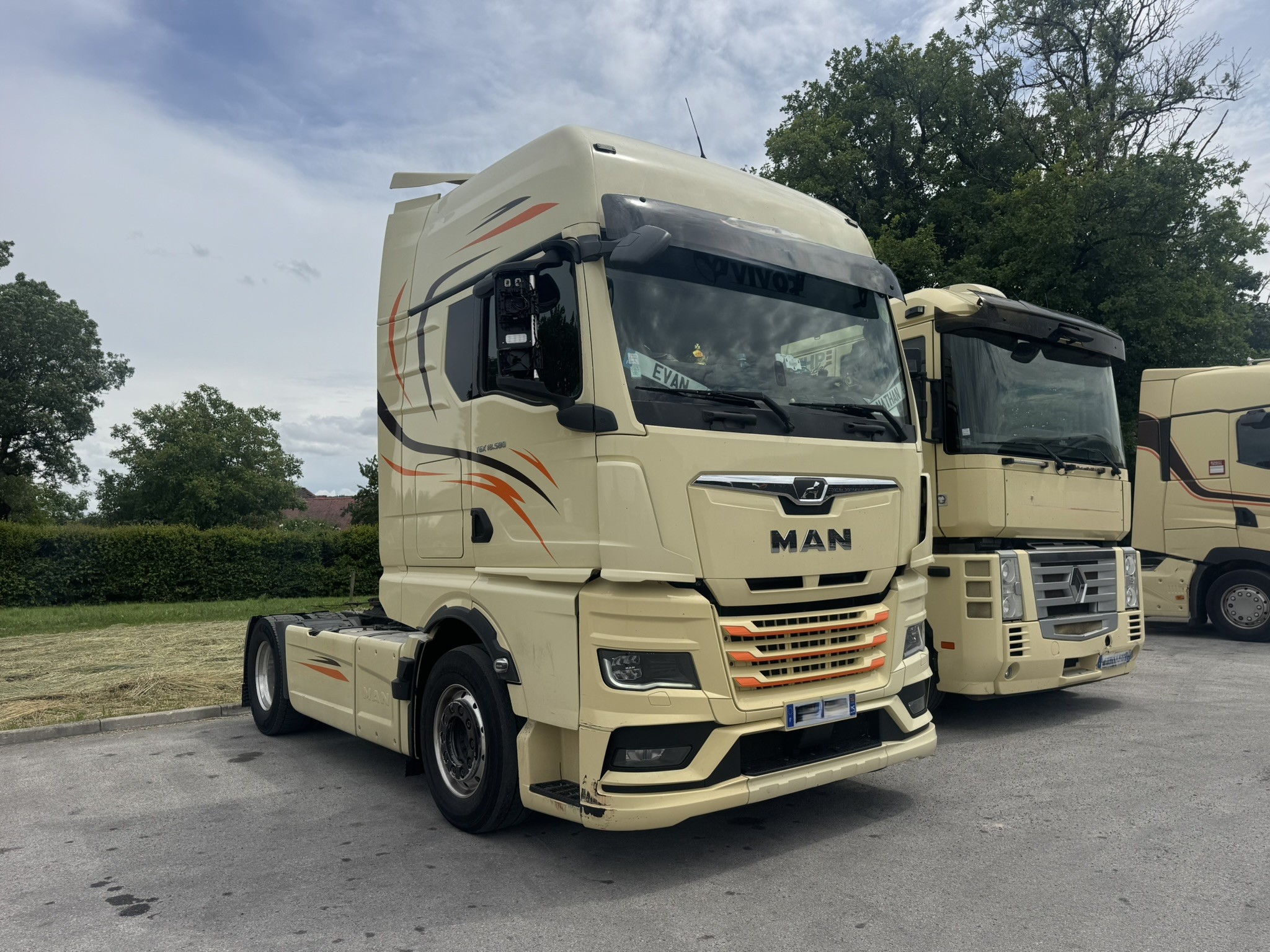 Vehicule MAN TGX 18.580